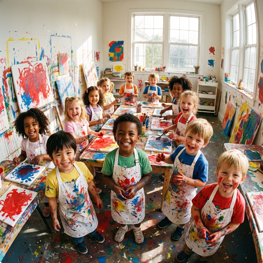 Happy Kids Painting